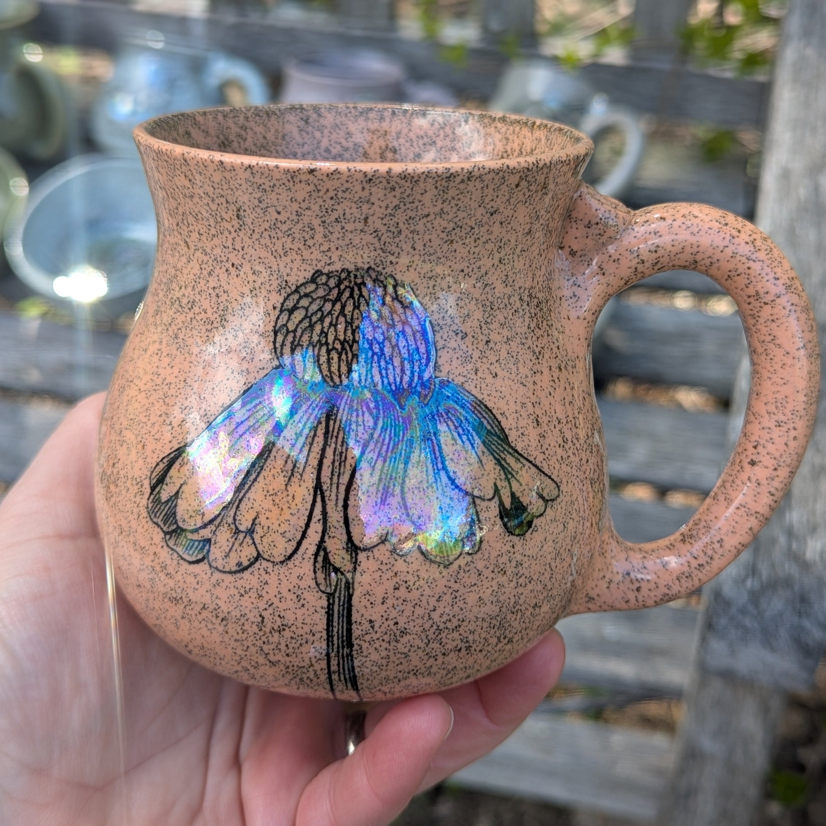 Orange Echinacea/Lily Set