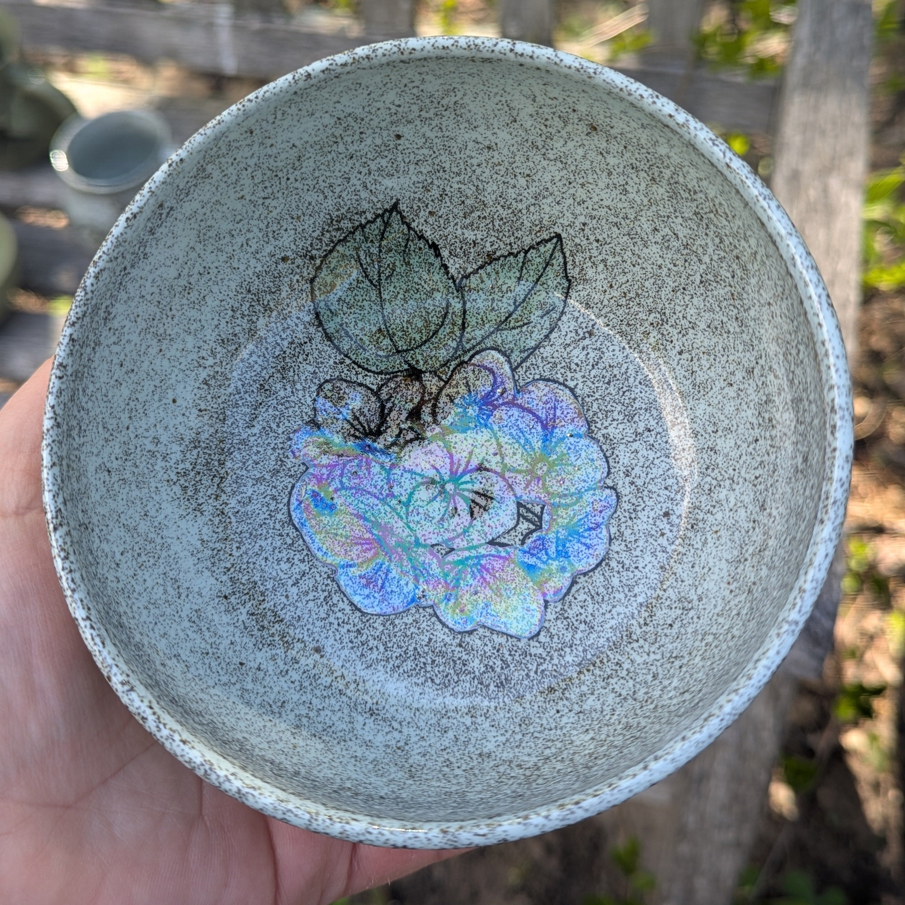 Blue Morning Glory/Hydrangea Set