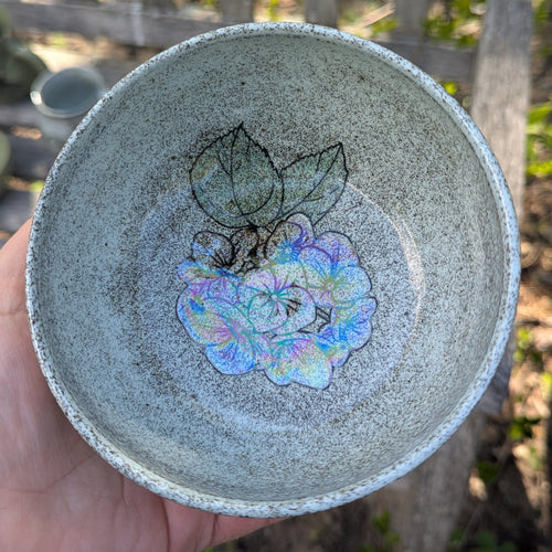 Blue Morning Glory/Hydrangea Set