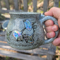 Blue Morning Glory/Hydrangea Set