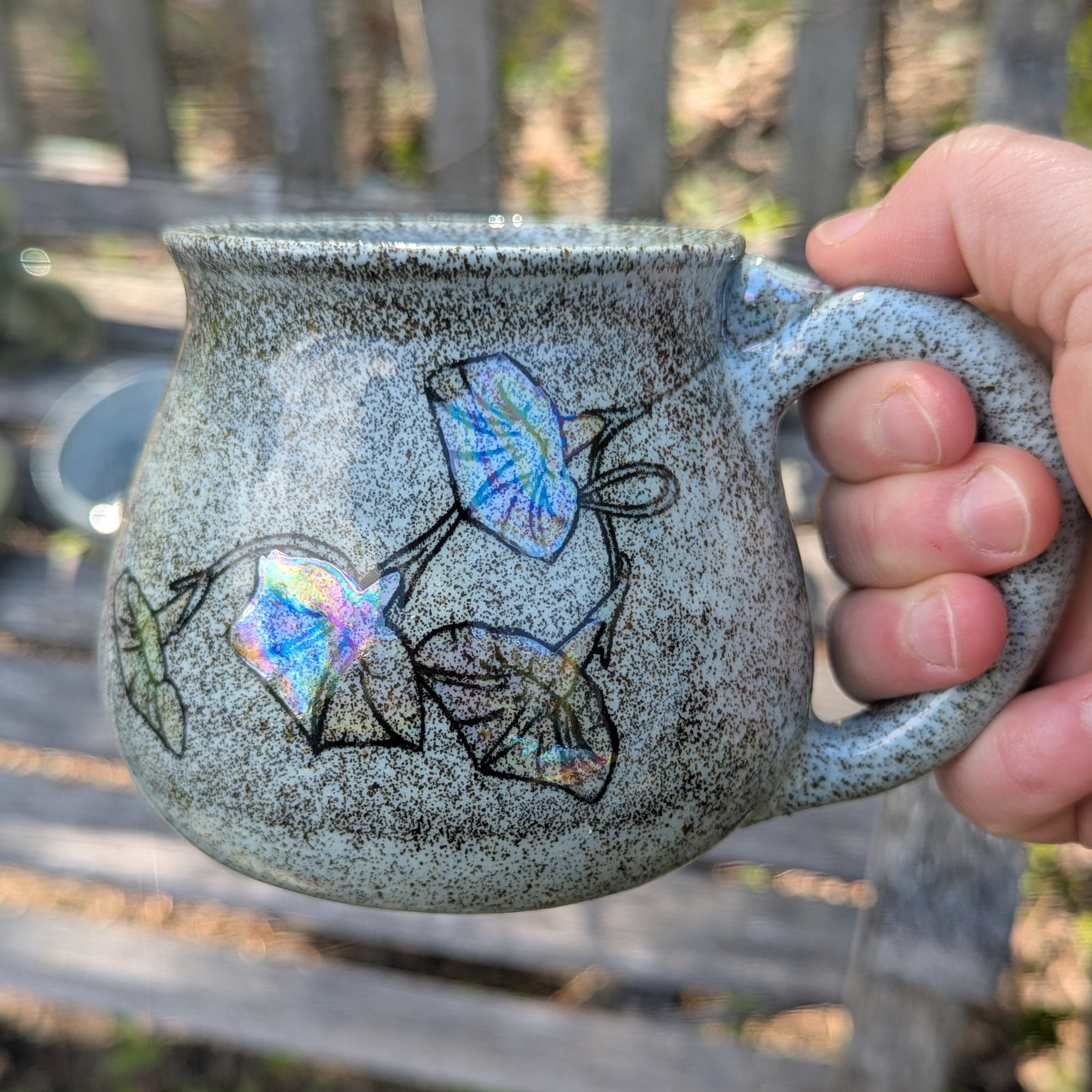 Blue Morning Glory/Hydrangea Set