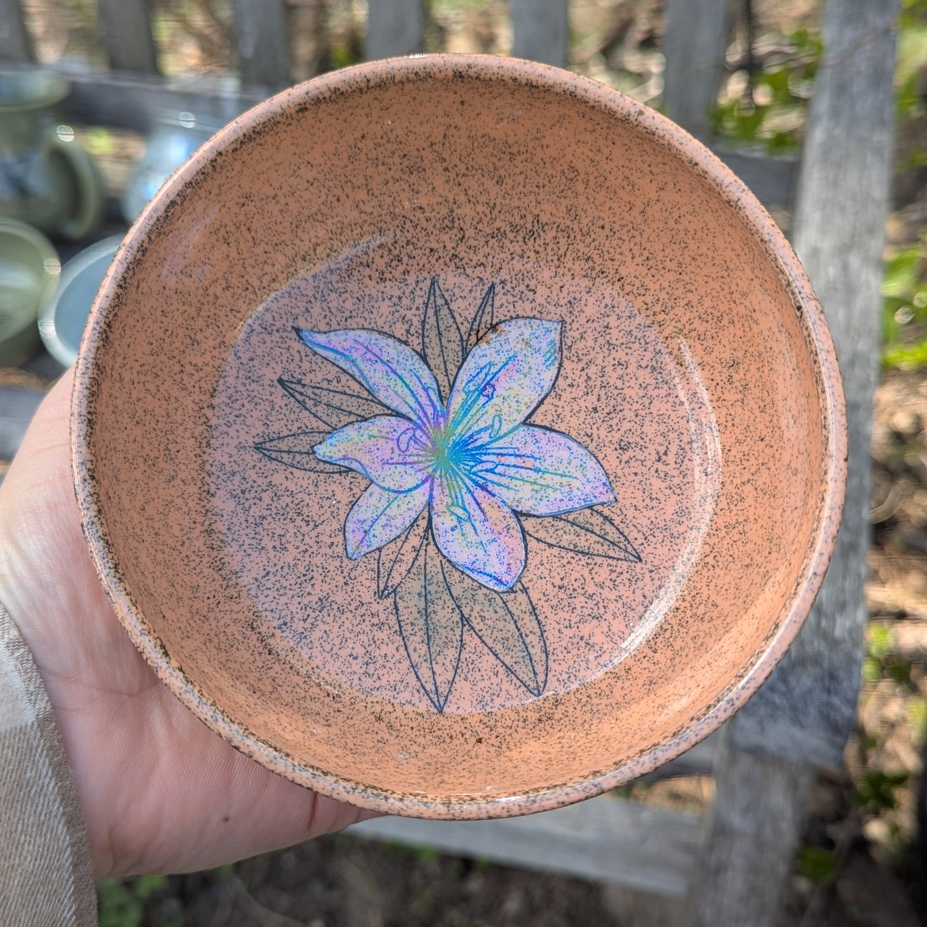 Orange Echinacea/Lily Set