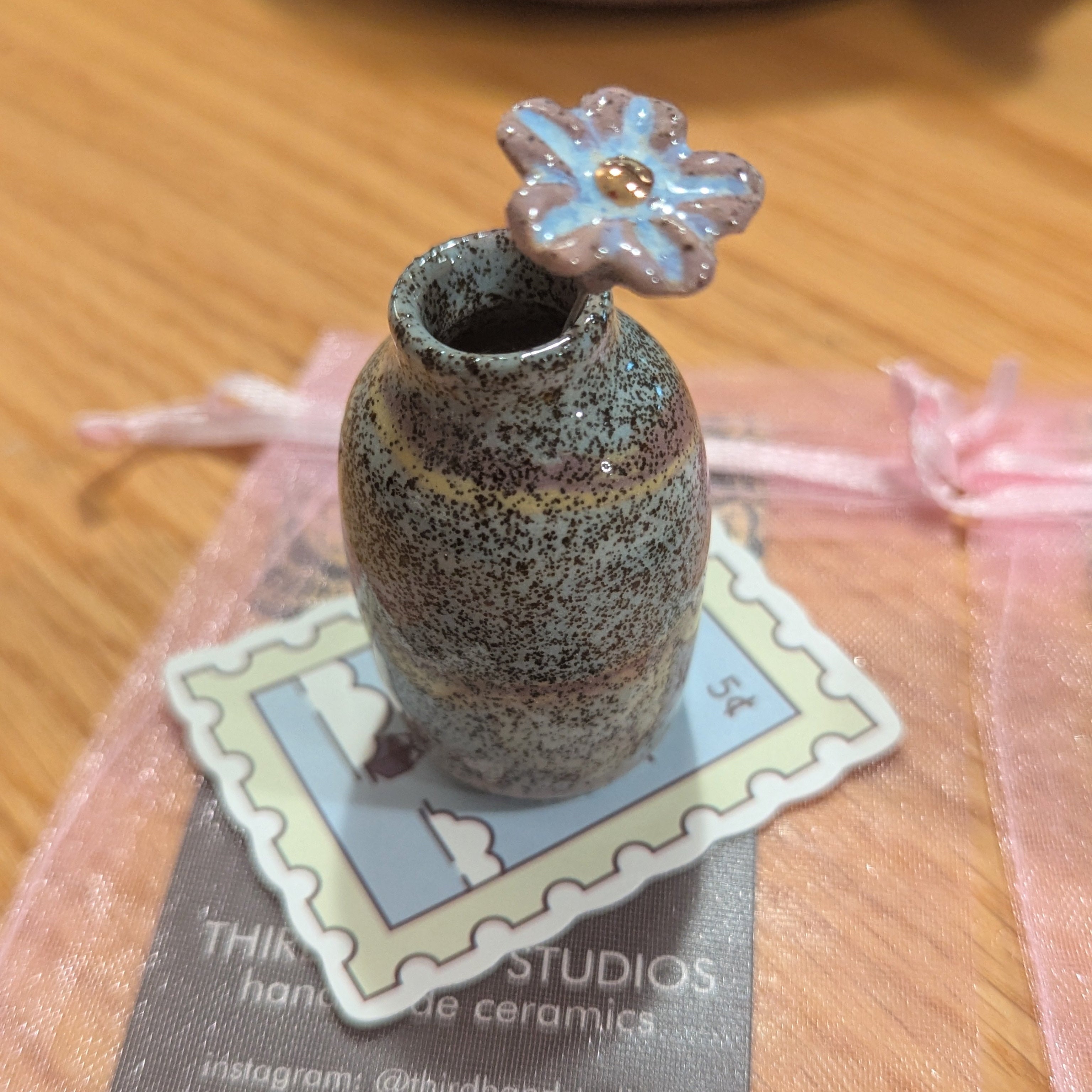 *Mystery* Miniature Vase & Forever Flower